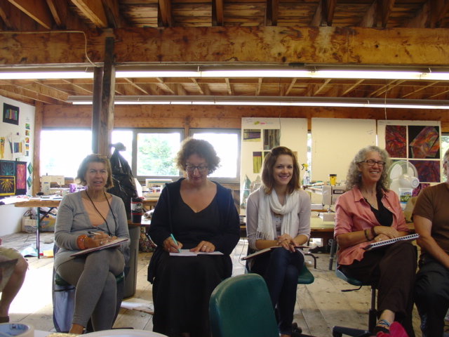 
        This is a two week workshop at the Haystack Mountain School of Crafts, Deer Isle, Maine        